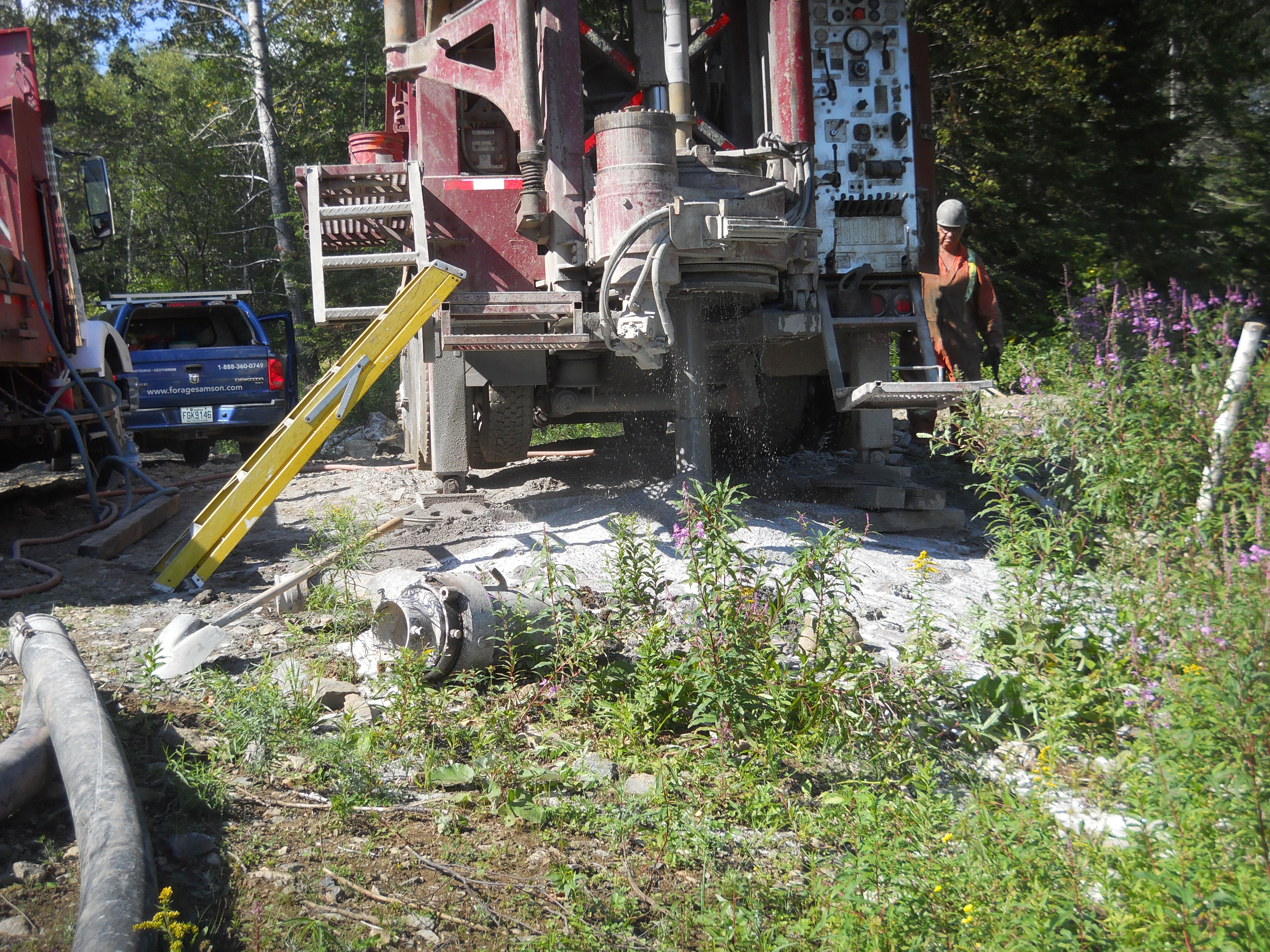 Puits artésien Charlevoix - La Malbaie - Rang Sainte-Mathilde - Foremost DR-24