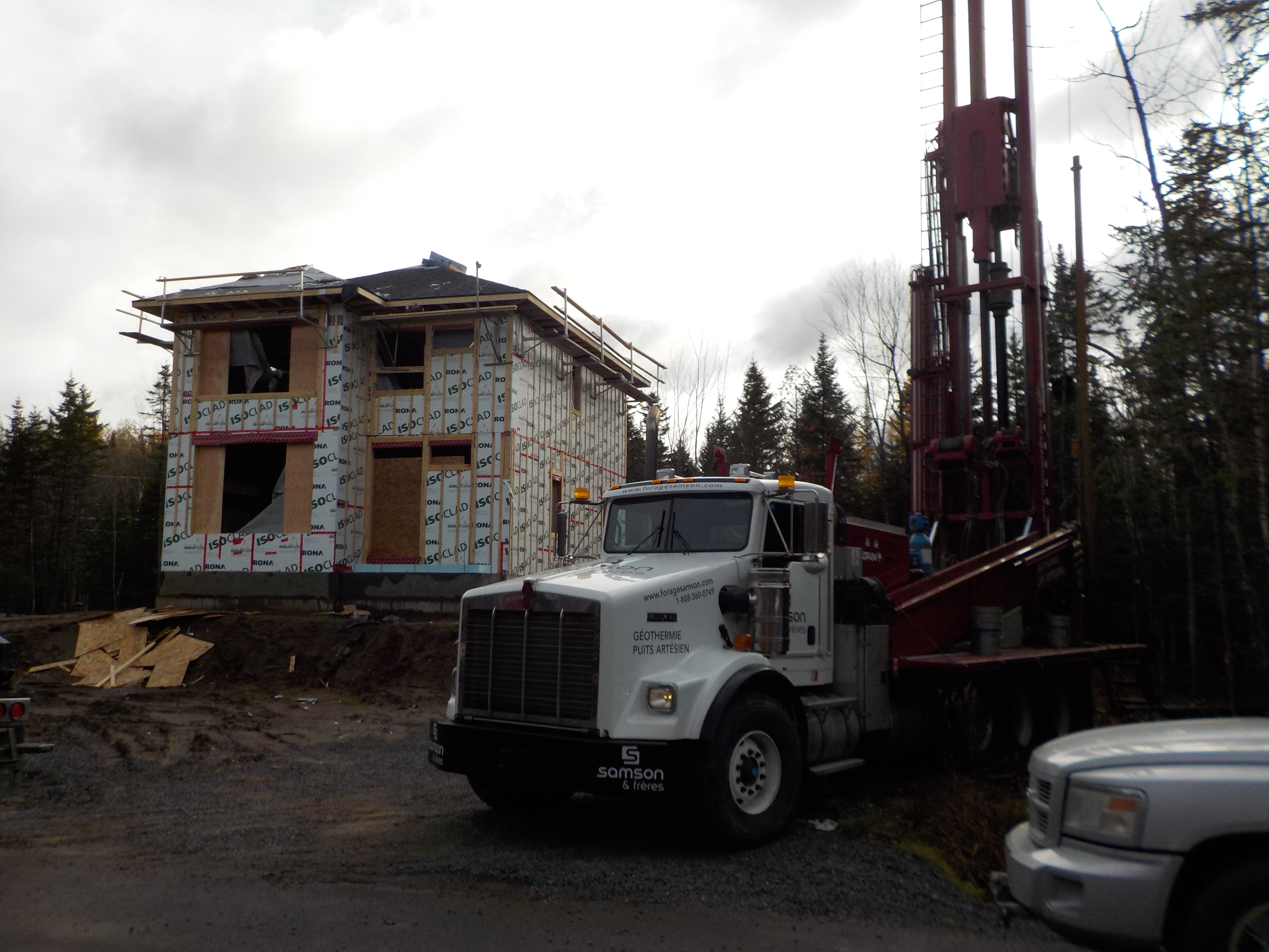 Puits artésien Saint-Apollinaire - Lotbiniere - Développement Scandinavie - Foremost DR-24