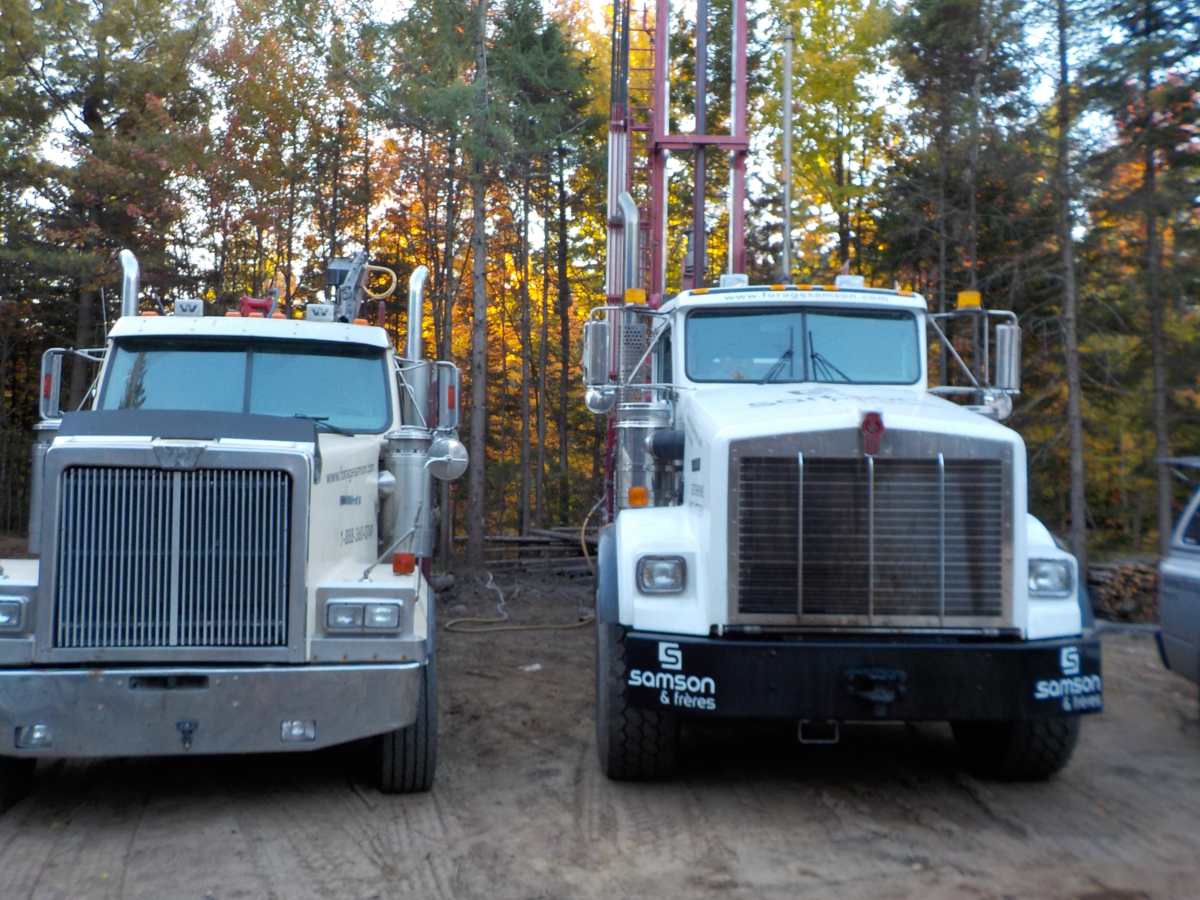 Puits artésien Saint-Gilles - Lotbinière - Foremost DR-24 - Puits Lotbinière