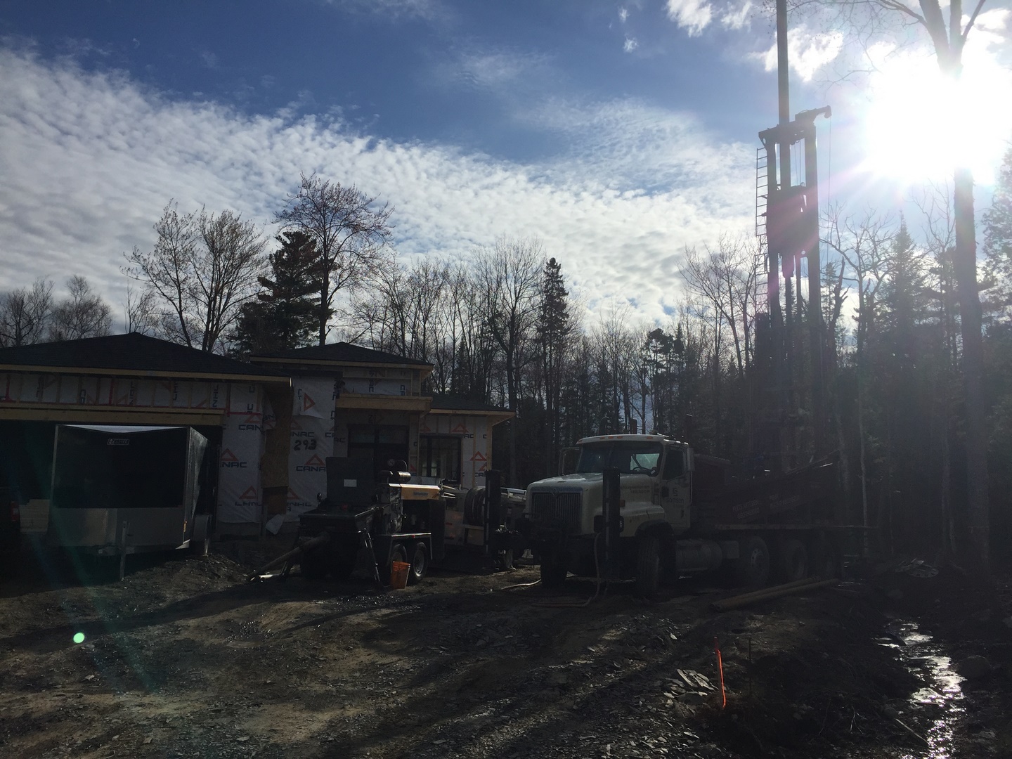 Puits artésien Beauce - Saint-Joseph-de-Beauce - Rue Jolicoeur - Foremost DR-24 - Pompe submersible - Forage Samson