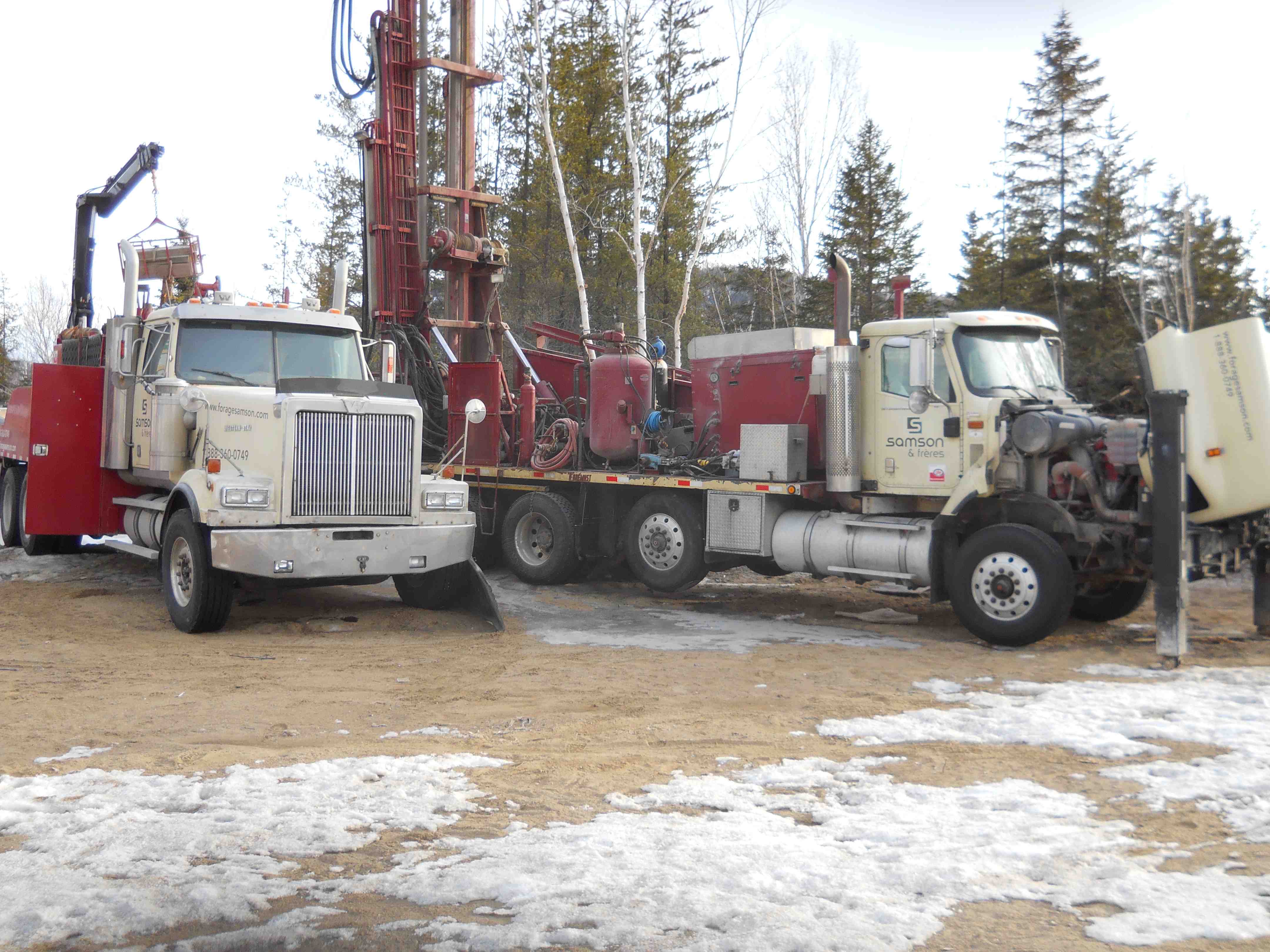 Puits artésien Sagard - charlevoix - Foremost DR-24 - Lac-Deschênes