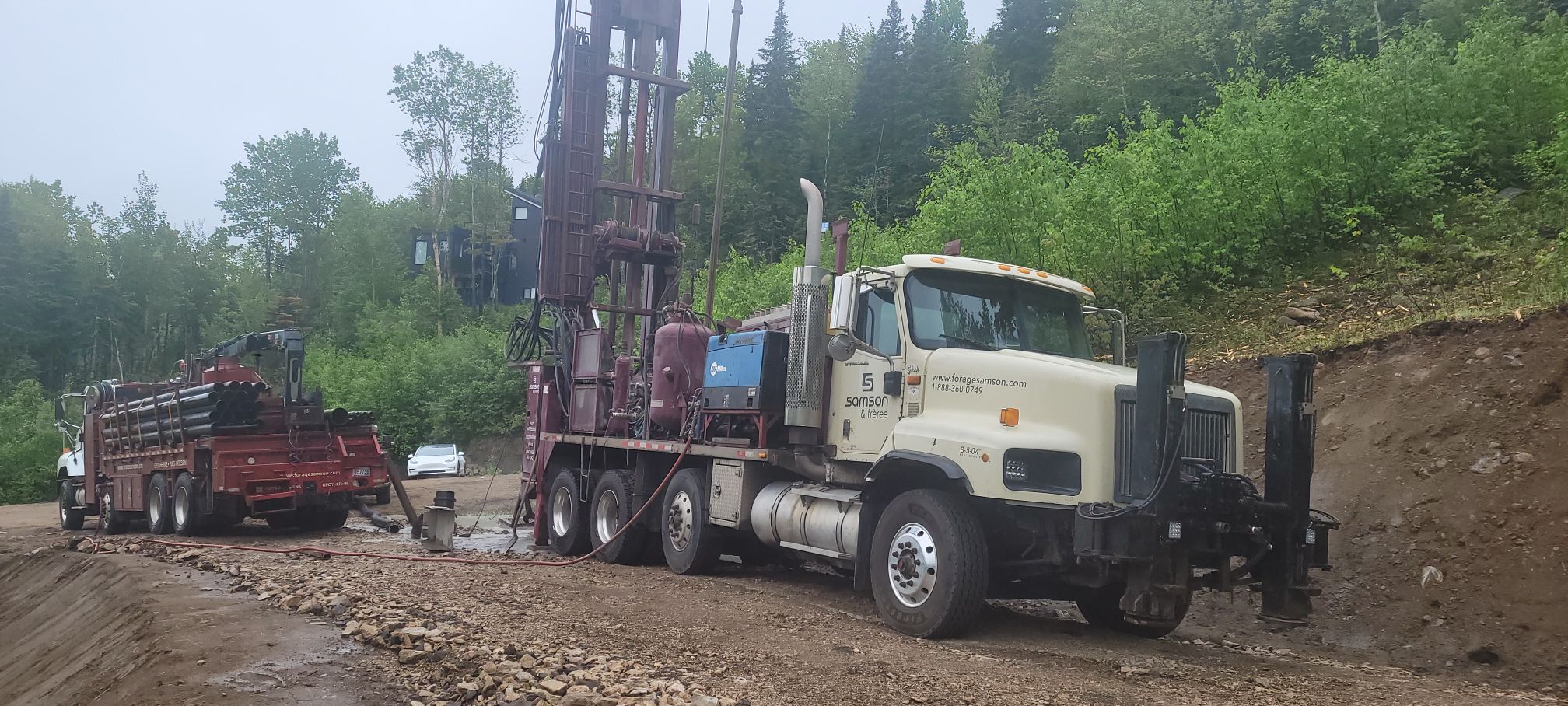 Puits charlevoix - puits artésien charlevoix - forage charlevoix - foremost dr-24 - chemin onésime-tremblay - domaine Kalmia - Forage charlevoix - pompe submersible