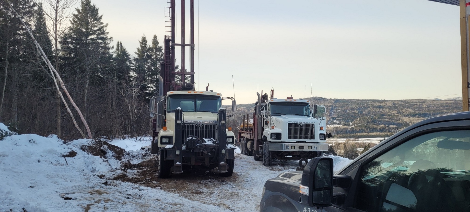 Puits artésien charlevoix - forage saint-urbain - st-urbain - puits charlevoix - foremost dr-24 - rang saint-jean-baptiste - pompe submersible