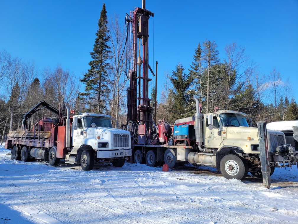 Puits artésien shannon - forage shannon - puits shannon - forage samson - foremost dr-24 - pompe submersible - rue leclerc