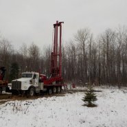 Puits artésien Saint-Janvier-de-Joly - Lotbinière - Route du Village - Foreuse - Foremost DR-24