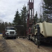 Puits artésien Deschambault - 3e Rang Est - Portneuf - Foremost DR-24 - foreuse - samson et frères inc - puits portneuf - forage samson - pompe submersible - collerette de bentonite