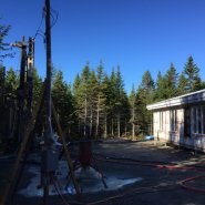 Puits artésien Lac-Etchemin - Forage - Foreuse sur chenilles - Comacchio MC-900P - Beauce - Forage Samson - Samson et Frères Inc - Pompe submersible - Chemin des Perces-neiges Nord