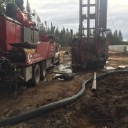 Puits artésien portneuf - saint-raymond-de-portneuf - foreuse - forage samson - samson et frères inc - crépine - foremost dr-24 - pompe submersible - puits portneuf