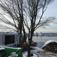 Puits géothermique lévis - puit - forage géothermique - géothermie lévis - rue JK Laflamme - Forage Samson - Samson et Frères - Comacchio MC-900P - Foreuse sur chenilles