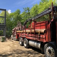 Puits artésien Lac-Beauport - Chemin du Grand-Duc - Puits Lac-Beauport - Foremost DR-24 - Forage Samson - Collerette de bentonite - Pompe submersible