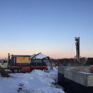 Puits artésien Saint-Severin - Beauce - Chemin des Sommets - Forage Samson - Samson et Frères - Collerette de bentonite - Pompe submersible - Grunfoss - Puits beauce