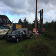 Puits artésien Saint-Siméon - Charlevoix - Puits Charlevoix - Chemin Port-aux-Quilles - Forage Samson - Foreuse sur Chenilles - Samson et Frères Inc - Comacchio MC-900P - Pompe submersible