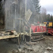 Puits artésien Sainte-Brigitte-de-Laval - Rue Auclair - Forage samson - Samson et Frères inc - Pompe submersible - foreuse sur chenilles - comacchio MC-900P - Grundfos 