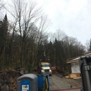 Puits artésien Stoneham -Puits stoneham - Avenue tewkesbury - Forage Samson - Samson et frères inc - Foreuse sur chenilles - Comacchio MC-900P - Pompe submersible - Collerette de bentonite