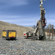 Forage de pieux - ancrage au roc - Sherbrooke - Rue King Est - forage samson - comacchio MC-22a