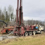 Puits artésien Saint-Étienne-de-Lauzon - Lévis - forage - foremost DR-24 