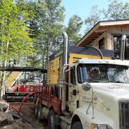 Puits artésien Stoneham - Rue du Bruant - Puits stoneham - forage samson - foreuse sur chenilles - comacchio MC-900P - pompe submersible - collerette de bentonite