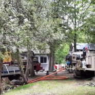 Puits Montmagny - puits artésien montmagny - forage montmagny - forage samson - samson et frères inc - pompe submersible - foreuse sur chenilles - comacchio mc-900p