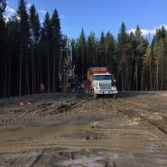 Puits artésien portneuf - puits neuville - pompe submersible portneuf - rue des cèdres - foreuse sur chenilles - comacchio mc-22a - forage samson