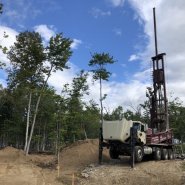 Puits artésien St-Férréol-les-neiges - rue de la cortina - foremost dr-24 - foreuse à double rotations - forage samson - samson et frères - faubourg olympique