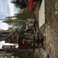 approfondissement puits artésien charlevoix - saint-aimé-des-lacs - forage samson - foreuse sur chenilles - comacchio mc-22a