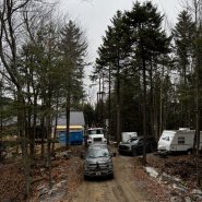 Puits artésien Portneuf - Lac-Clair - Chemin du Lac-Clair - Foremost dr-24 - collerette de bentonite - forage samson