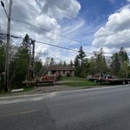 Puits artésien Val-Bélair - Québec - Chemin de Belair - Puits artésien Québec - Comacchio MC-900P - Foreuse sur chenilles - Puits québec