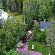 Puits artésien Lac-de-la-Providence - puits la malbaie - forage la malbaie - puits charlevoix - forage samson - foremost dr-24 - pompe submersible - collerette de bentonite