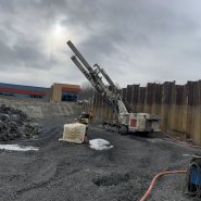 Forage ancrage au roc Drummondville - Cegep Drummondville - Comacchio MC-28a HD 