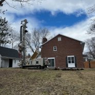 Puits géothermique sillery - géothermie québec - forage géothermique - forage samson - foreuse sur chenilles - comacchio geo900a - rue rodrigue-masson