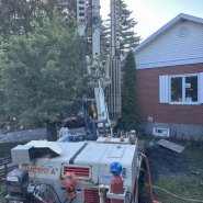 puits géothermique québec - géothermie québec - forage samson - foreuse sur chenilles - comacchio geo900a - rue des récollets