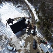 Puits artésien Baie-Saint-Paul - forage géothermique charlevoix - foremost dr-24 - forage samson