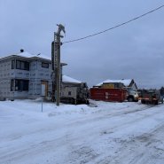 Forage géothermique Saint-Henri-de-Lévis - Puits géothermique - géothermie - forage samson - comacchio geo900a - foreuse sur chenilles - rue jolin