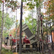 Puits artésien Armagh - Puits Bellechasse - Route 281 - Cabane à sucre - Foreuse sur Chenilles - Comacchio MC-900P - Samson et Frères Inc - Forage Samson - Pompe submersible