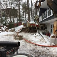 Forage géothermique Sillery - Géothermie - Puits géothermique - Forage Samson - Samson et Frères - Foreuse sur Chenilles - Comacchio MC-900P - Côte du Verger - Québec