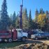Puits artésien Saint-Hilarion - St-Hilarion - Charlevoix - Lac de la Mine - Foremost DR-24 - pompe submersible - forage charlevoix 
