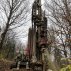 Puits artésien Lac-Trois-Saumons - Saint-Aubert - foreuse sur chenilles - comacchio mc-22a - pomep submersible - collerette de bentonite 