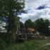 Puits artésien Lac-Beauport - Puits du Lac-Beauport - Forage - Chemin du Grand-Duc - Géothermie - Forage géothermique - Pompe submersible - Grundfos SQE - Collerette de bentonite - Hydrofracturation - Terrain - Construction - Foreuse sur chenilles - Comacchio MC-900P - Samson et Frères Inc - Forage Samson 